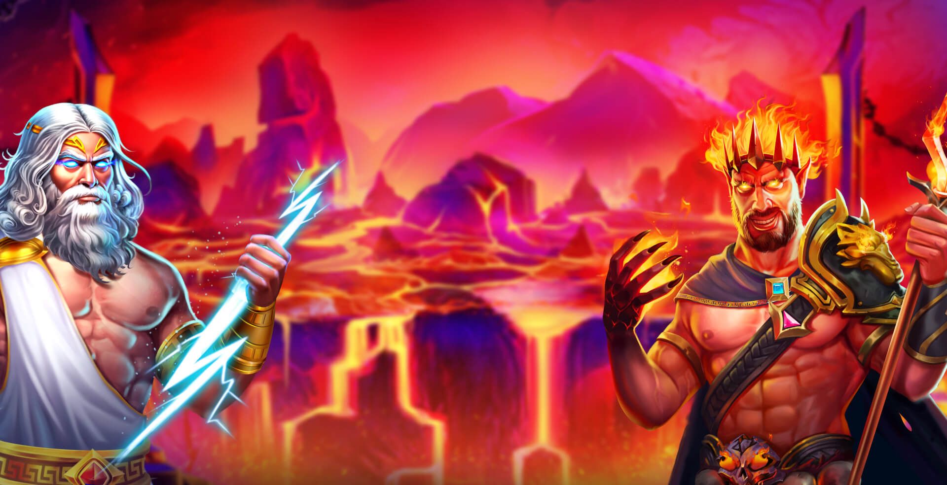 Zeus Vs Hades Slot Cover
